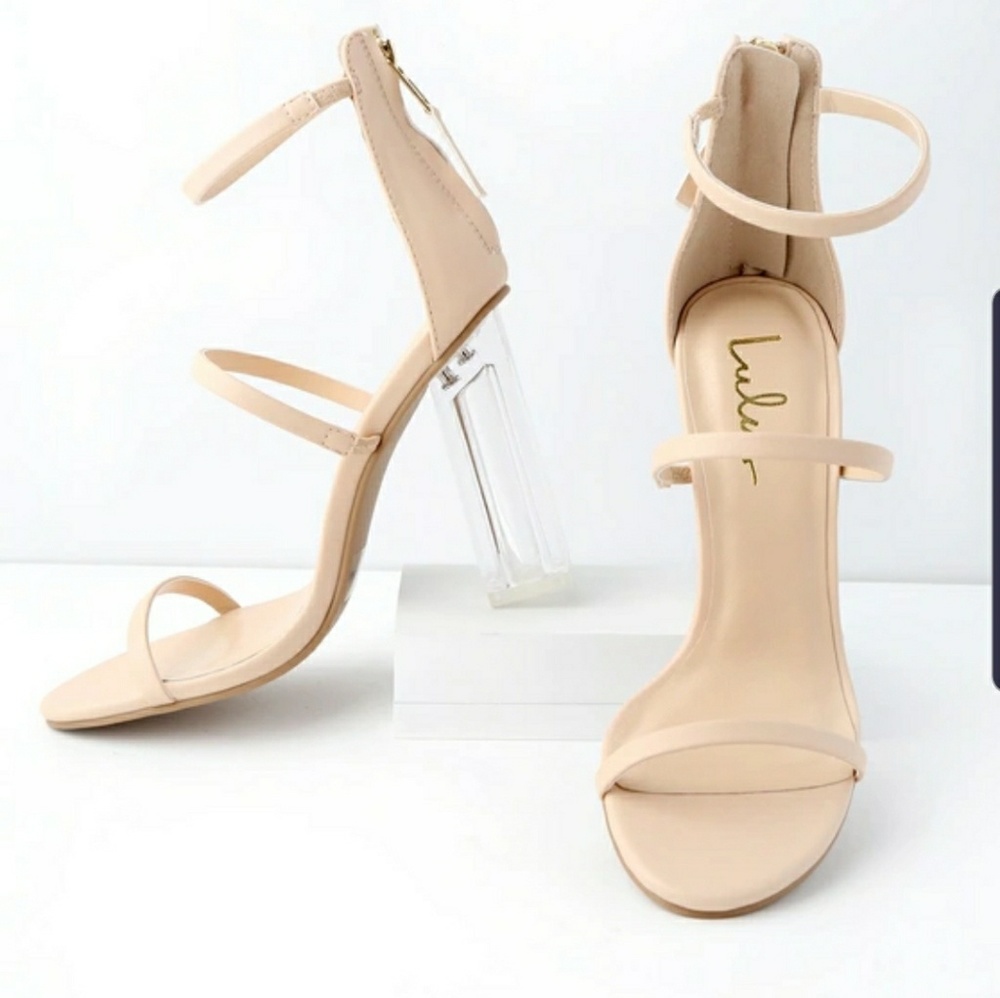 Lulus Isabella Nude heels